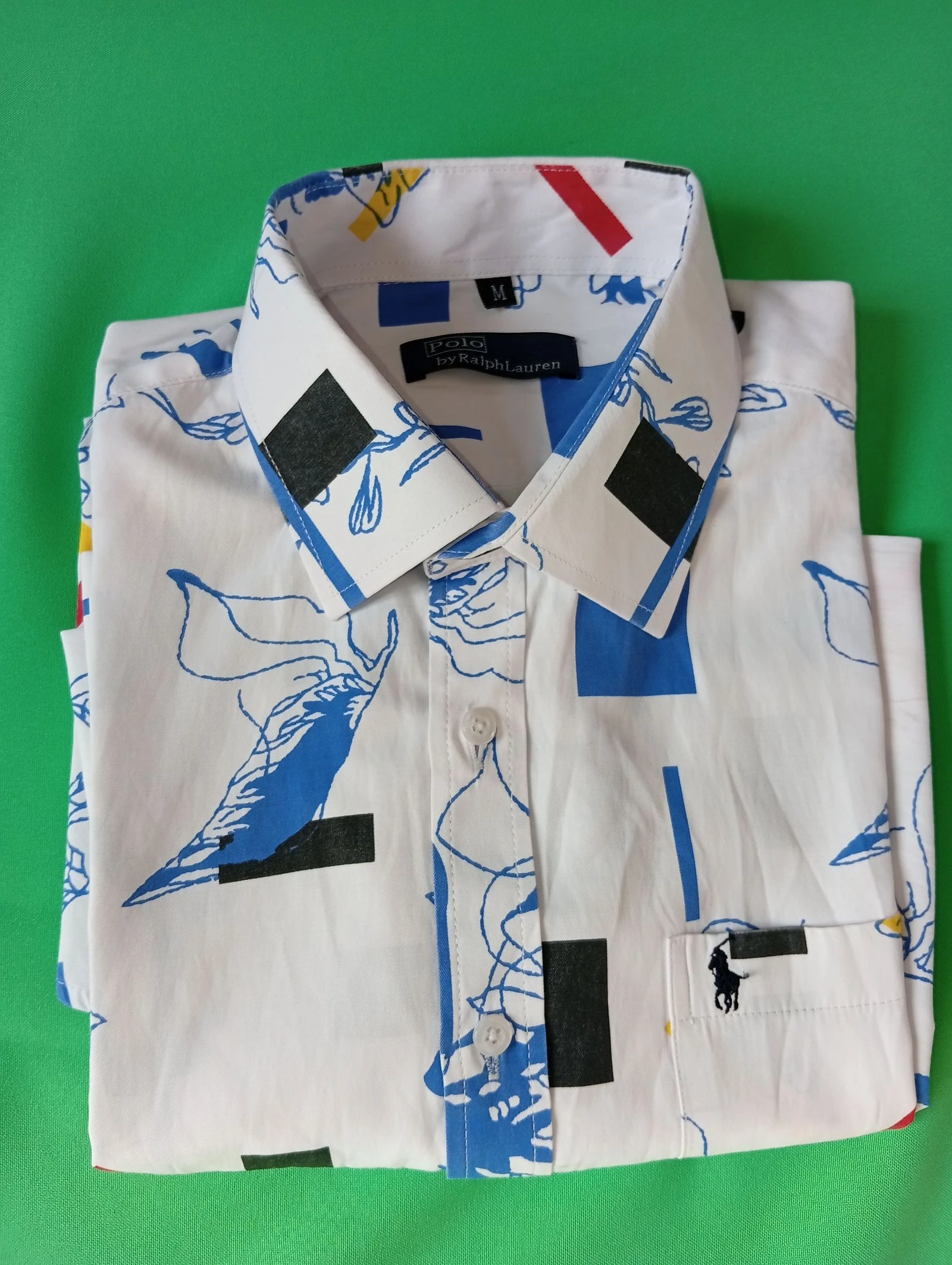 Chemise Polo Ralph Lauren à motifs abstraits & géométriques - Taille M